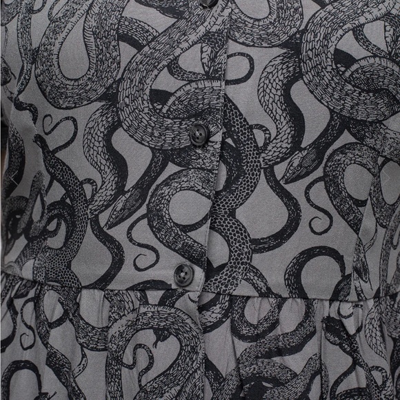 Disturbia snake print midi dress - Picture 4 of 7